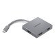 Lenovo GX91R64790 station d'accueil Avec fil USB 3.2 Gen 1 (3.1 Gen 1) Type-C Gris