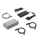 Targus DOCK230EUZ station d'accueil Avec fil Thunderbolt 5 Argent