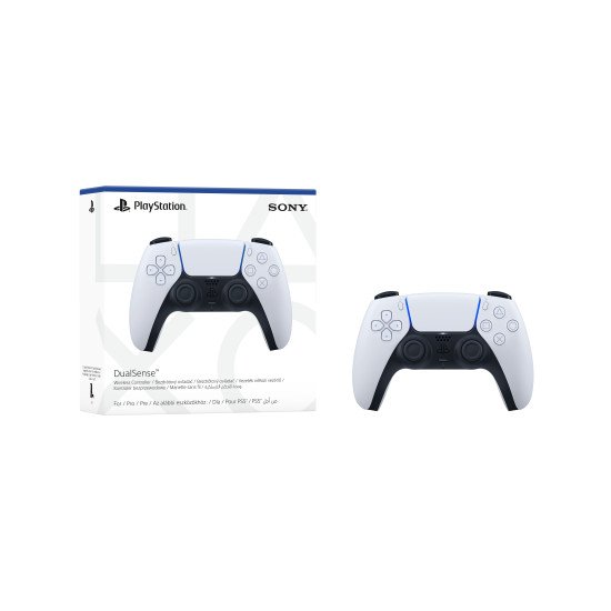 Sony DualSense V2 Noir, Blanc Bluetooth/USB Manette de jeu Analogique/Numérique Android, MAC, PC, PlayStation 5, iOS