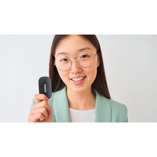 Kioxia Exceria Plus G2 1 To USB Type-C 3.2 Gen 2 (3.1 Gen 2) Noir