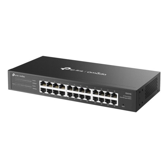 TP-Link Omada ES224G commutateur réseau Géré L2 Gigabit Ethernet (10/100/1000) Noir