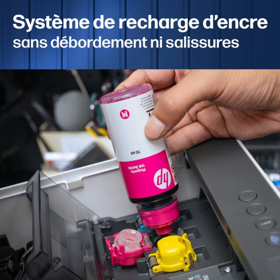 HP Smart Tank 5115 Sans fil All-in-One Couleur Imprimante, Up to 2 Years of ink included; Two-sided printing; Copier, Scanner