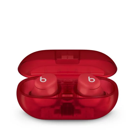 Apple Beats Solo Buds - Écouteurs totalement sans fil - Rouge transparent Apple Beats Solo Buds - Écouteurs totalement sans fil - Rouge transparent