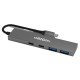 Origin Storage Origin 4 Ports - 2 USB3.2 & 2 Type C Gen1 Hub Avec fil USB 3.2 Gen 1 (3.1 Gen 1) Type-A + Type-C Gris Origin Storage Origin 4 Ports - 2 USB3.2 & 2 Type C Gen1 Hub Avec fil USB 3.2 Gen 1 (3.1 Gen 1) Type-A + Type-C Gris