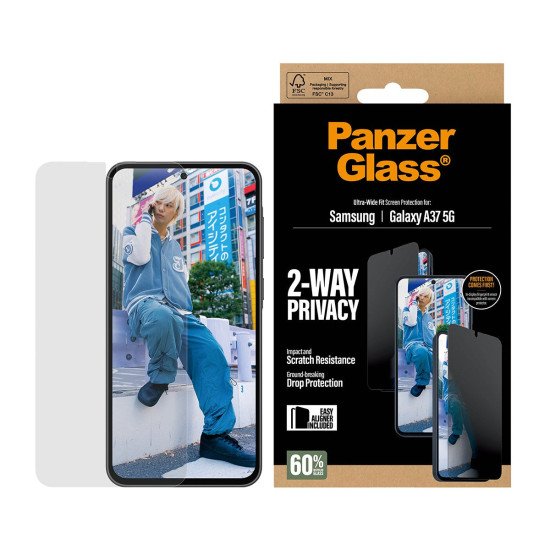 PanzerGlass PG90806 écran et protection arrière de téléphones portables Protection d'écran transparent Samsung