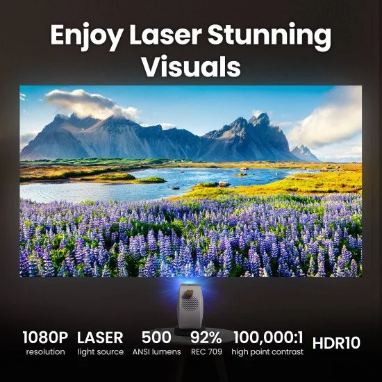 BenQ GV50 vidéo-projecteur Projecteur à focale standard 500 ANSI lumens DLP 1080p (1920x1080) Blanc BenQ GV50 vidéo-projecteur Projecteur à focale standard 500 ANSI lumens DLP 1080p (1920x1080) Blanc