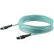 StarTech.com MPO12PL5M câble de fibre optique 5 m MPO/MTP OM3 Couleur aqua