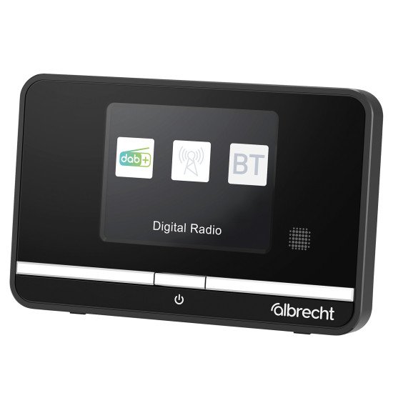 Albrecht DR 521 Portable Analogique et numérique Noir