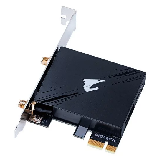 Gigabyte GC-WIFI7 carte réseau Interne WLAN / Bluetooth 5800 Mbit/s Gigabyte GC-WIFI7 carte réseau Interne WLAN / Bluetooth 5800 Mbit/s