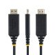 StarTech.com Câble Adaptateur USB-C vers HDMI de 1m, Connecteur HDMI à Verrouillage, 4K 60Hz, Compatible Thunderbolt, HDR, Câble Unidirectionnel pour MacBook, Dell, HP, Lenovo