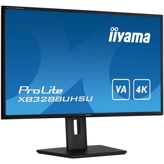 iiyama ProLite XB3288UHSU-B5 écran PC 80 cm (31.5") 3840 x 2160 pixels 4K Ultra HD LCD Noir