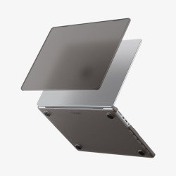 Spigen MacBook Pro 16IN M5 (2026)/M4 (2024)/M3 (2023)/M2 (2023)/M1 (2021) Airskin Frost Black 40,6 cm (16") Coque Noir