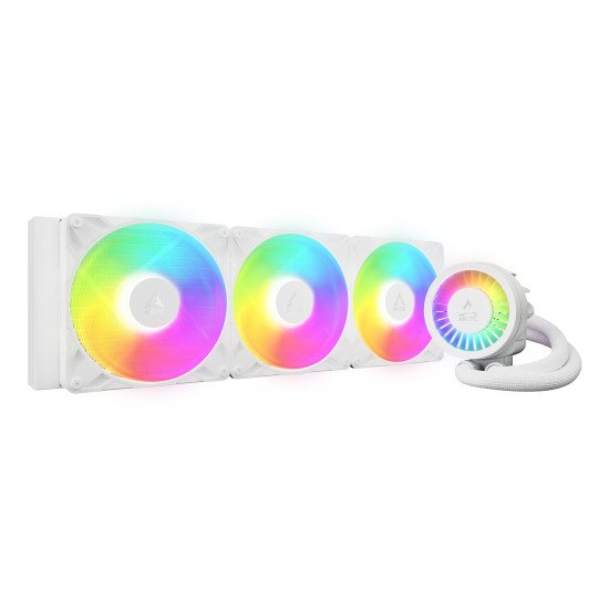 ARCTIC Liquid Freezer III Pro 420 A-RGB (White) Processeur Refroidisseur de liquide tout-en-un 14 cm Blanc