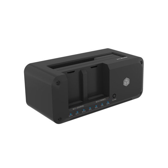 ICY BOX IB-2924MSCL-C31 Station d'accueil de disques de stockage USB 3.2 Gen 2 (3.1 Gen 2) Type-C Noir ICY BOX IB-2924MSCL-C31 Station d'accueil de disques de stockage USB 3.2 Gen 2 (3.1 Gen 2) Type-C Noir