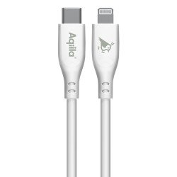 Aqiila 406008 câble Lightning 1 m Blanc Aqiila 406008 câble Lightning 1 m Blanc