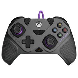 PDP 049-006-GY accessoire de jeux vidéo Noir, Gris, Violet USB Manette de jeu Analogique/Numérique PC, Xbox One, Xbox Series S, Xbox Series X PDP 049-006-GY accessoire de jeux vidéo Noir, Gris, Violet USB Manette de jeu Analogique/Numérique PC, Xbox One, Xbox Series S, Xbox Series X