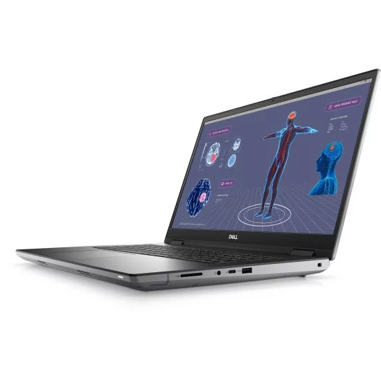 DELL Precision 7780 i7-13850HX Station de travail mobile 43,9 cm (17.3") Full HD Intel® Core™ i7 32 Go DDR5-SDRAM 1000 Go SSD NVIDIA RTX 3500 Wi-Fi 6E (802.11ax) Windows 11 Pro Gris DELL Precision 7780 i7-13850HX Station de travail mobile 43,9 cm (17.3") Full HD Intel® Core™ i7 32 Go DDR5-SDRAM 1000 Go SSD NVIDIA RTX 3500 Wi-Fi 6E (802.11ax) Windows 11 Pro Gris