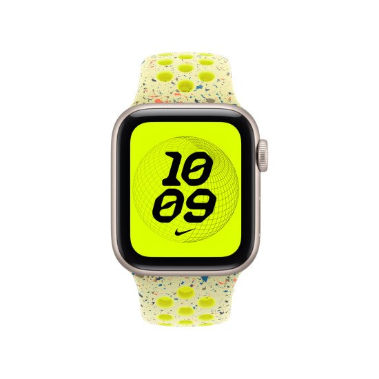 Apple MG9V4ZM/A accessoire intelligent à porter sur soi Bande Jaune Aluminium, Fluoroélastomère Apple MG9V4ZM/A accessoire intelligent à porter sur soi Bande Jaune Aluminium, Fluoroélastomère