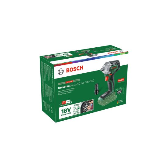 Bosch ImpactDrive 18V-350 2300 tr/min Noir, Vert