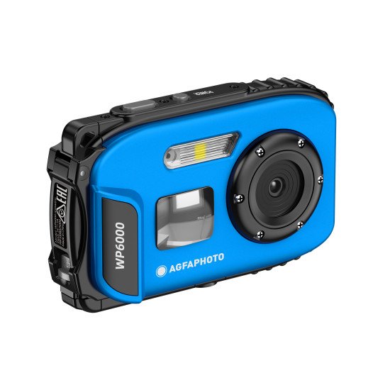 AgfaPhoto Realishot WP6000 1/4" Appareil-photo compact 18 MP CMOS Bleu
