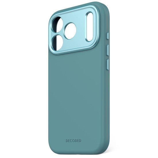 Decoded Silicone Backcover Apple iPhone 17 Pro Retro Blue coque de protection pour téléphones portables 16 cm (6.3") Housse Bleu