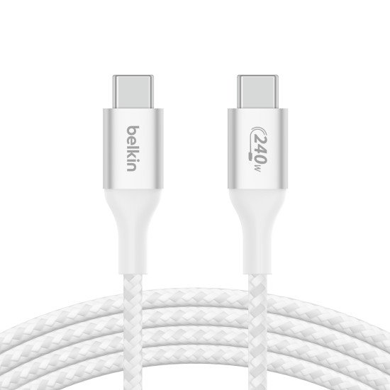 Belkin CAB015bt1MWH câble USB 1 m USB 2.0 USB C Blanc