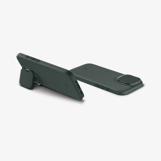 Spigen Optik Armor (Mag Fit) coque de protection pour téléphones portables 16 cm (6.3") Housse Vert foncé