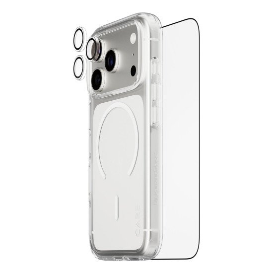 PanzerGlass CR74530 écran et protection arrière de téléphones portables Protecteur de dos/écran Apple 3 pièce(s)