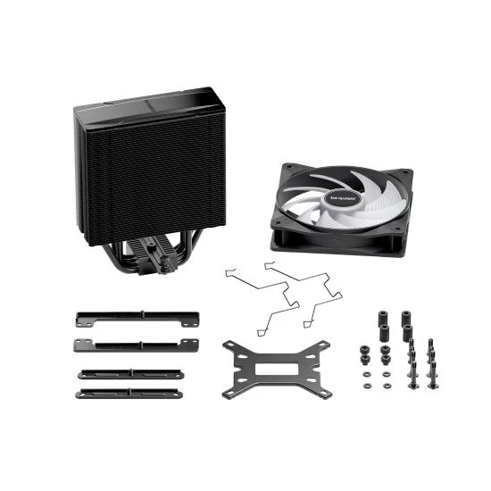 be quiet! PURE ROCK 3 LX | Ventirad mono tour, socket Intel et AMD, finition noire be quiet! PURE ROCK 3 LX | Ventirad mono tour, socket Intel et AMD, finition noire