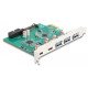 DeLOCK USB 5 Gbps PCI Express x1 carte vers 3 x Type-A externes + 2 x USB Type-C externes femelles et 1 x USB 19 broches interne mâle