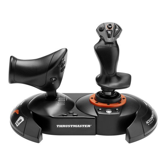 Thrustmaster T.Flight HOTAS NEO-X Ace Combat 8 Wings of Theve Edition Noir, Orange USB simulation de vol Analogique/Numérique PC, Xbox One, Xbox Series S, Xbox Series X