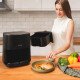Cecotec 04971 friteuse Unique 5,5 L Autonome 1500 W Friteuse d'air chaud Noir