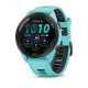 Garmin Forerunner 265 3,3 cm (1.3") AMOLED 46 mm Numérique 416 x 416 pixels Écran tactile Noir, Bleu Wifi GPS (satellite)