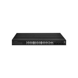 LevelOne IGS-2128 commutateur réseau Géré L2 Gigabit Ethernet (10/100/1000) Noir LevelOne IGS-2128 commutateur réseau Géré L2 Gigabit Ethernet (10/100/1000) Noir