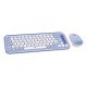 Logitech POP Icon Combo clavier Souris incluse Universel Bluetooth QWERTY US International Lilas, Blanc Logitech POP Icon Combo clavier Souris incluse Universel Bluetooth QWERTY US International Lilas, Blanc