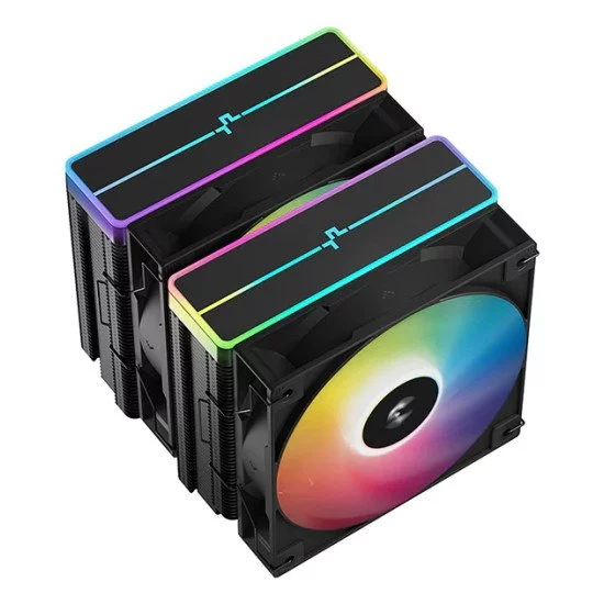 DeepCool AG620 BK ARGB V2 Carte SIM, Carte-mère Refroidisseur d'air 12 cm Noir 1 pièce(s) DeepCool AG620 BK ARGB V2 Carte SIM, Carte-mère Refroidisseur d'air 12 cm Noir 1 pièce(s)
