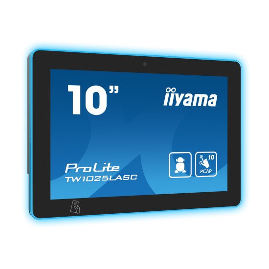 iiyama TW1025LASC-B1PNR écran PC 25,6 cm (10.1") 1280 x 800 pixels LED Écran tactile