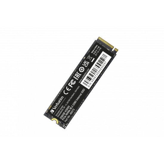 Verbatim Vi3000 PCIe NVMe M.2 SSD 256GB 256 Go