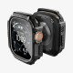 Spigen Rugged Armor Étui Noir Polyuréthane thermoplastique (TPU)
