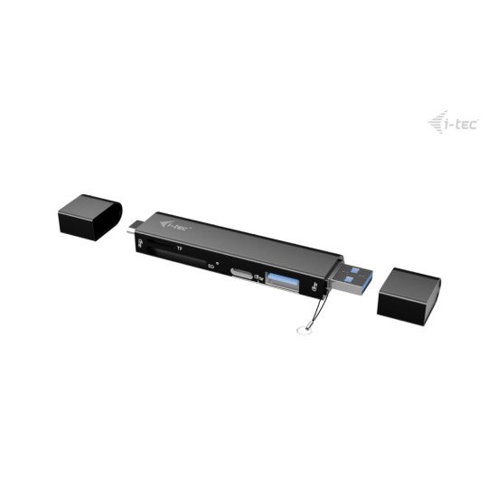 i-tec USB-C/USB-A Dongle SD, TF and 2x USB (1x USB-A, 1x USB-C)