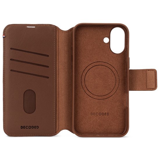 Decoded Leather Detachable Wallet coque de protection pour téléphones portables 15,5 cm (6.1") Étui avec portefeuille Marron Decoded Leather Detachable Wallet coque de protection pour téléphones portables 15,5 cm (6.1") Étui avec portefeuille Marron
