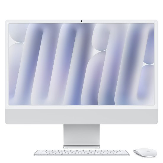 Apple iMac Apple M M4 59,7 cm (23.5") 4480 x 2520 pixels PC All-in-One 16 Go 256 Go SSD macOS Sequoia Wi-Fi 6E (802.11ax) Argent Apple iMac Apple M M4 59,7 cm (23.5") 4480 x 2520 pixels PC All-in-One 16 Go 256 Go SSD macOS Sequoia Wi-Fi 6E (802.11ax) Argent