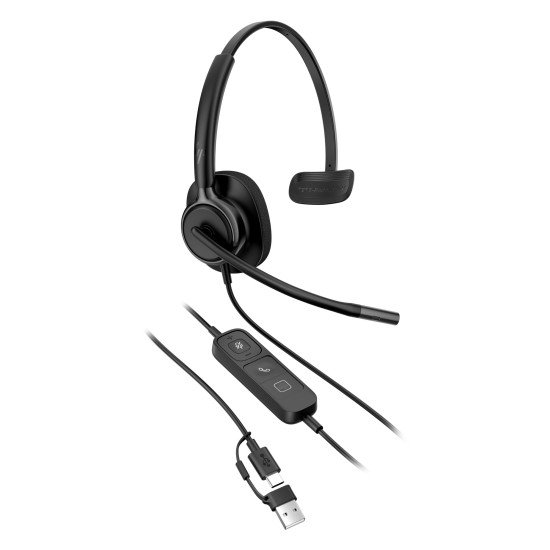 HP Poly Micro-casque filaire USB monaural Mission 415