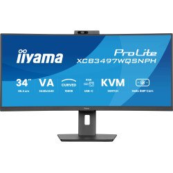 iiyama ProLite XCB3497WQSNPH-B1 écran PC 86,4 cm (34") 3440 x 1440 pixels Noir