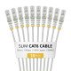 StarTech.com N6PAT50CMGRS10PK câble de réseau Gris 0,5 m Cat6 U/UTP (UTP)