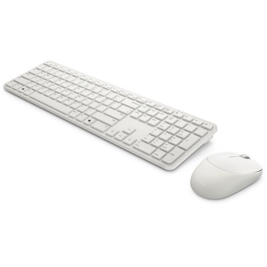 DELL Pro 5 KM526 clavier Souris incluse maison/bureau RF sans fil AZERTY Belge Blanc
