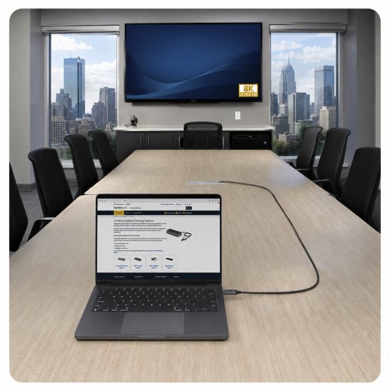 StarTech.com Câble Optique Actif Hybride (AOC) DisplayPort 1.4 de 30m, CMP Plenum, 8K 60Hz, 32,4 Gbps, Câble DisplayPort Actif