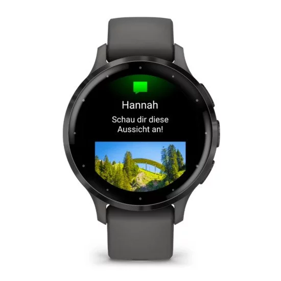 Garmin Venu 3S 3,05 cm (1.2") AMOLED 41 mm Numérique 390 x 390 pixels Écran tactile Gris Wifi GPS (satellite) Garmin Venu 3S 3,05 cm (1.2") AMOLED 41 mm Numérique 390 x 390 pixels Écran tactile Gris Wifi GPS (satellite)