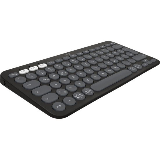 Logitech Pebble 2 Combo clavier Souris incluse RF sans fil + Bluetooth QWERTZ Allemand Graphite
