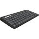 Logitech Pebble 2 Combo clavier Souris incluse RF sans fil + Bluetooth QWERTZ Allemand Graphite